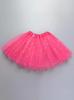 Children's Three-Layer Puffy Tutu Skirt with Sequins