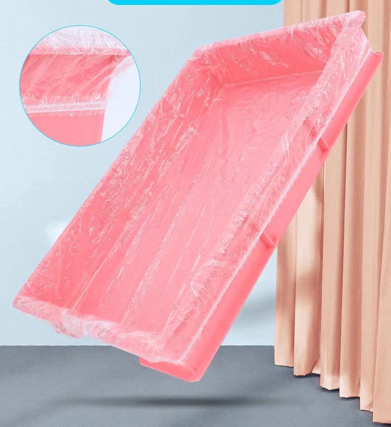 Einweg-Haustierkäfig- und Streu-Staubschutzhülle - Kunststofffolienunterlage