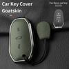 Metal And Leather Car Key Case Cover For Citroen C5 X C4L C6 C3-Xr Aircross 308 408 508 2008 3008 4008 5008 Ds 5Ls 4Saccessories