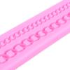 Moule Silicone Dentelle Chaîne Gâteau Chocolat Sucre Pâtisserie Goutte Collier Bricolage Travail Manuel