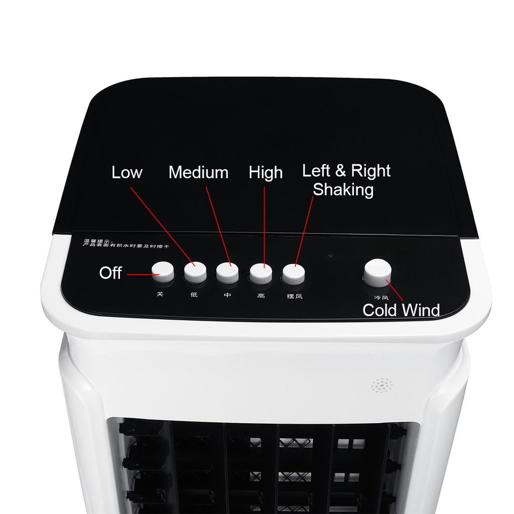 220V 5L Portable Air Conditioner Conditioning Fan Humidifier Home Electric Cooler Ventilator Mini Air Conditioner Cooling Fan