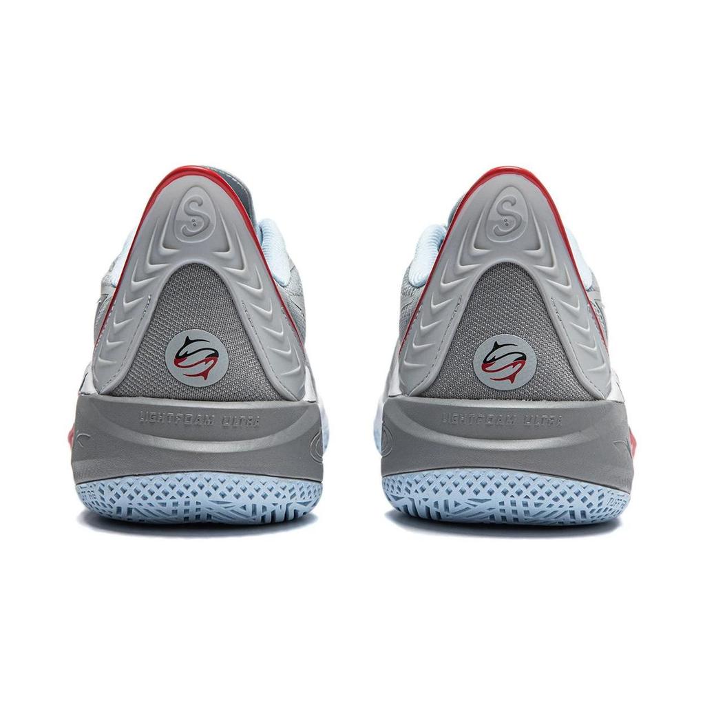 Li Ning Kids Sonic 12 Light Foam Ultra Fabric Lace-Up Non-Slip Wear-Resistant Breathable Low-Top Basketball Shoes Kids Basketball Shoes YKBU054-13