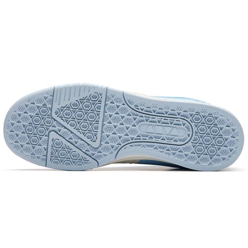 Anta Qiuyou Wear-Resistant Low-Top Skateboard Shoes Men's White Blue Sneakers 112238077-4