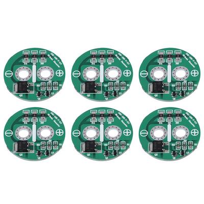 6PcsSet Super Farad Capacitor 2.5V With Protection Board Module Limit Plate