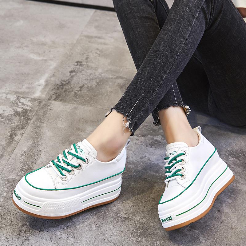 Inner height increase New spring and autumn thick-soled ins sports and leisure shoes A1