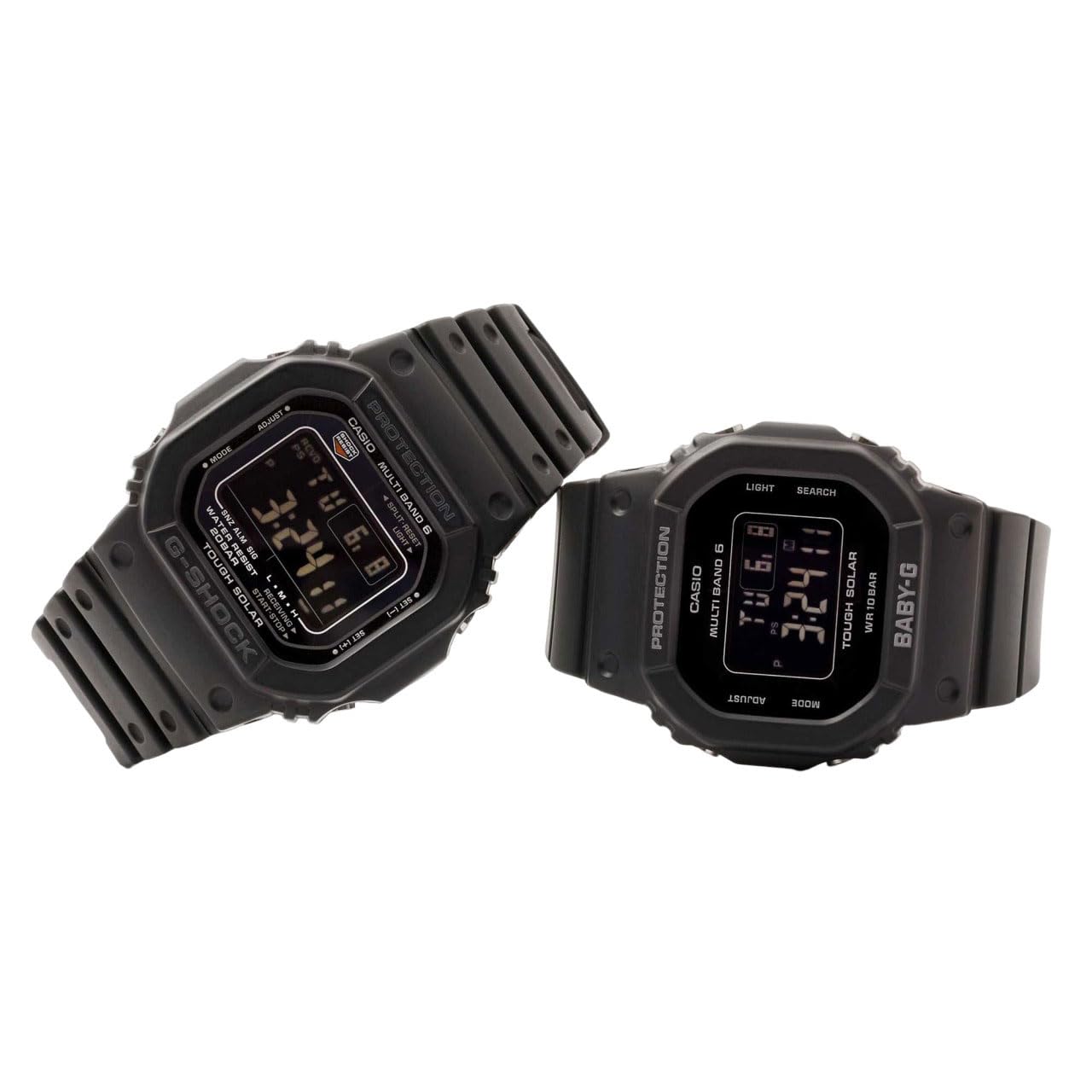 

[Casio] CASIO Pair Watch G-SHOCK G-Shock BABY-G Baby G Ana-Digi Radio Solar GW-M5610U-1BJF BGD-5650-1CJF Watch