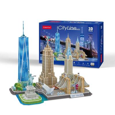 ROMPECABEZAS 3D CIUDAD LÍNEA NUEVA YORK 2552