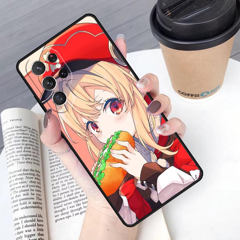 Genshin Impact Klee Phone Case Cover For Samsung Galaxy S24 S25 Ultra S21 S22 Ultra S10E Note 10 Plus Note 20 FE S23