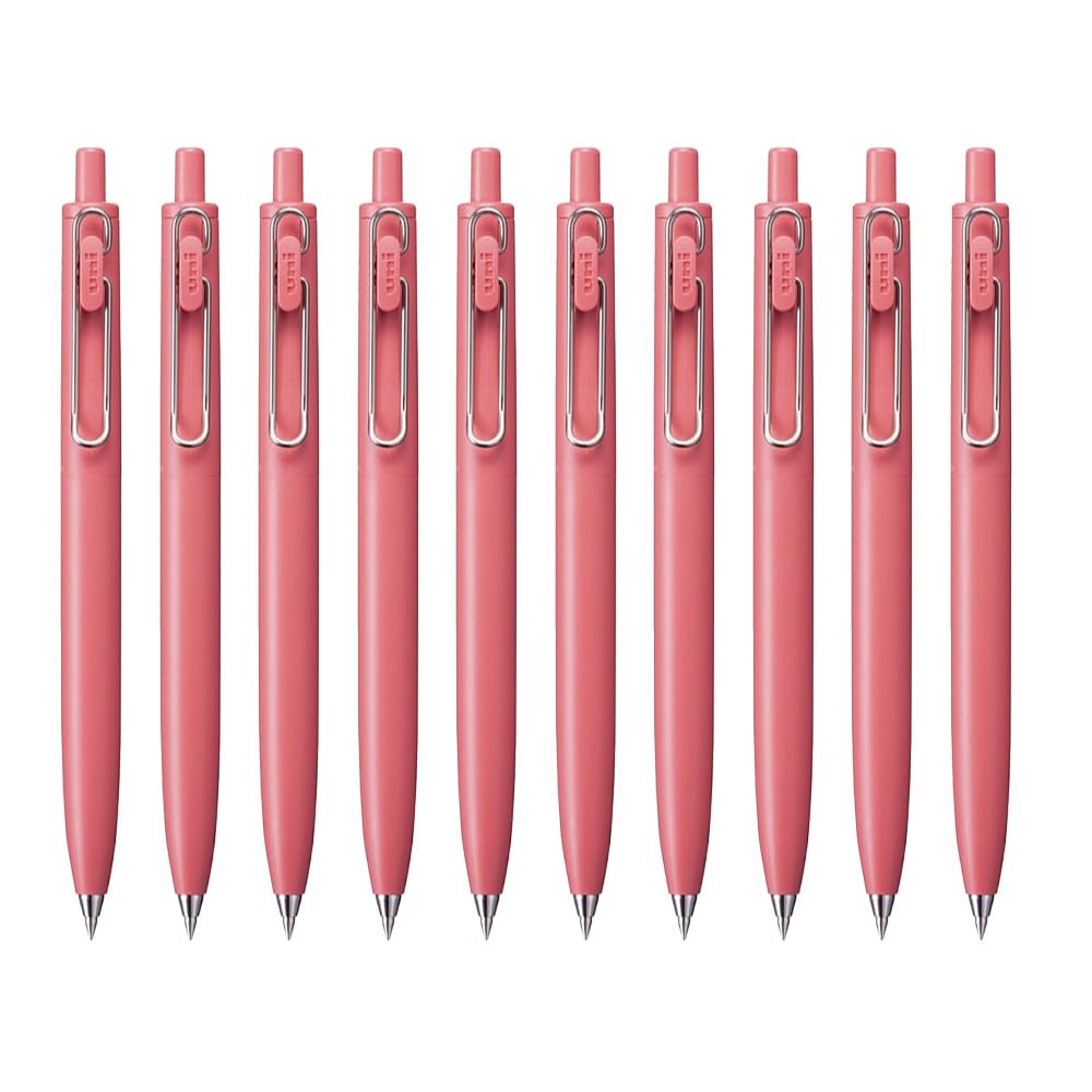 

Mitsubishi Pencil Gel Ink Ballpoint Pen One F Akane Sora Purchase Uni-ball 0.5mm (F Red) UMNSF05F.15 [Bulk 10-Piece Set]