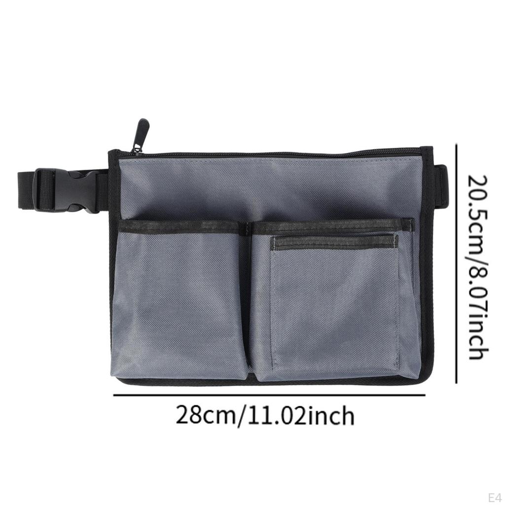 Nurse Waist Bag Adjustable Medical Supplies Storage for Keys Gloves Men