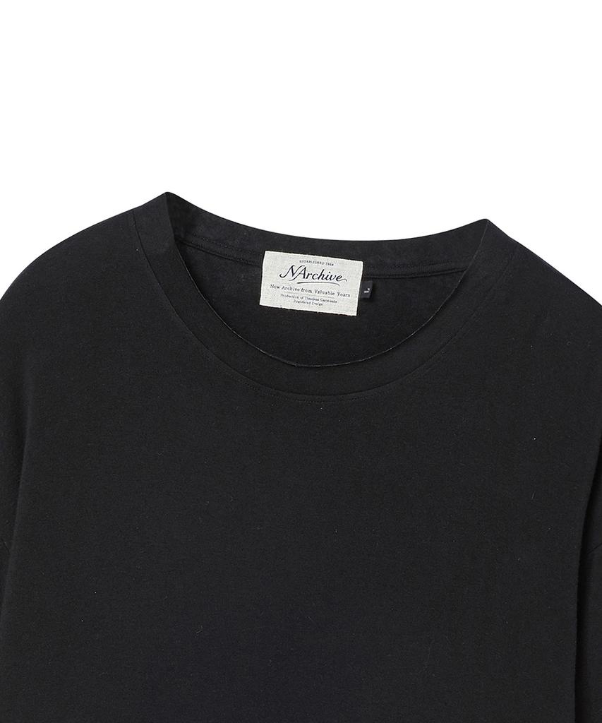 BEYOND CLOSET [Collection Line] Soft Wool Long Sleeve Black