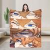 Genshin Impact Diluc Game  Flannel Blankets  Soft Throw Blanket for Outdoor Picnic Novelty Bedspread Sofa Bed Cover