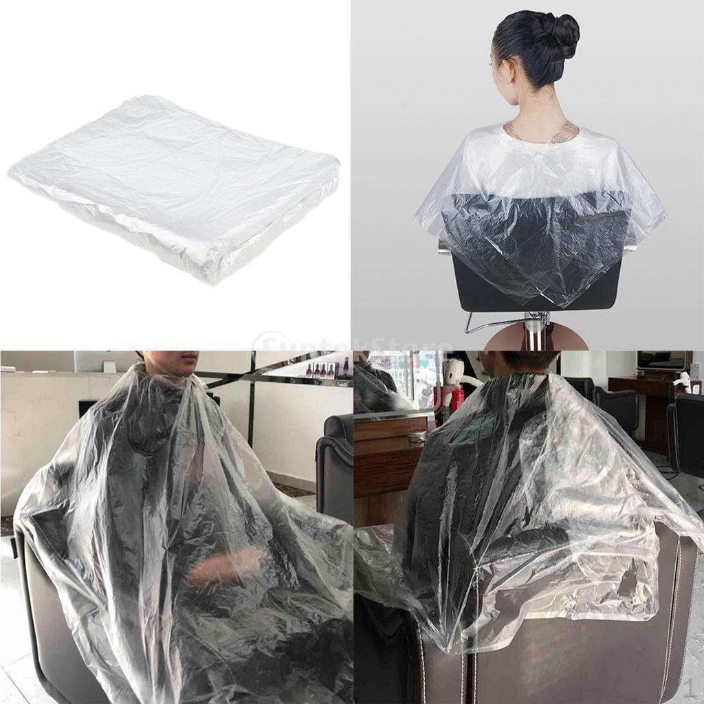 00 Disposable Hair Cutting Cape Gown Unisex Barber Capes