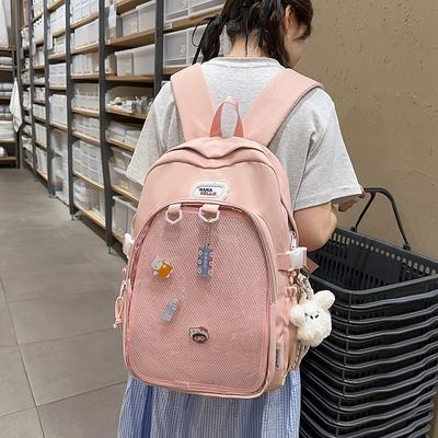 Junior High School Schoolbag Women's Lightweight Backpack