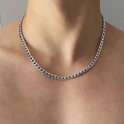 "Herren High-End Vielseitige Schlüsselbeinkette - Kalter Stil, Schlichte Kette mit Modischer Persönlichkeit."