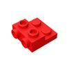 20 pièces Pièces MOC 99206 Plaque Spéciale 2 x 2 x 2/3 avec 2 Tenons sur le Côté Brique Compatible Brique de Construction DIY Assemblage Particule Jouet Enfant