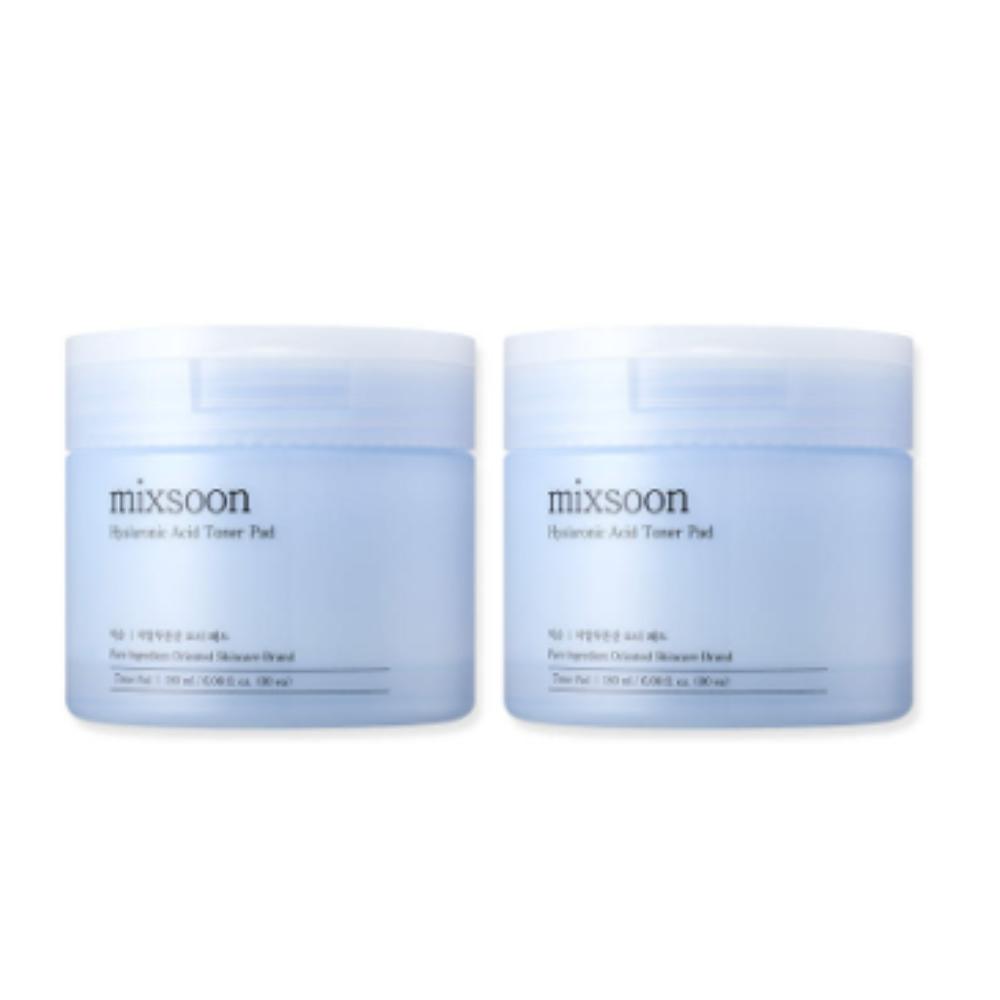 Mixsoon Hyaluronic Acid Toner Pad Duo Set (160 Sheets)