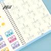 Arbeitsheft-Set zum Aufbau grundlegender Fähigkeiten bei Kindern Rillenschrift-Schreibheft Kinder Mathe Zeichen-Übungsbuch Handschrift Kinder- Und Malset Zahl