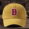 Fun Letter B Baseball Cap Unisex Outdoor Fashion Versatile Duckbill Hat Trendy