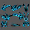 PowerZone Custom Team Graphics Backgrounds Decal Stickers Kits For KTM SX SXF 2013-2015 EXC XCW Enduro 2014-2016 125 to 500cc