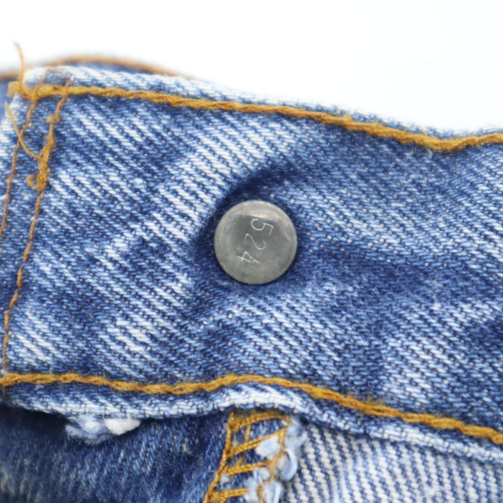 Levi's 80s 501 Vintage Straight denim pants W31 Jeans Fringe Men's Used