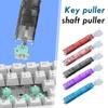 2-in-1 Keyboard Keycap Puller Switch Extractor Tool Universal Key Cap Shaft Remover Kit For Gaming Keyboard Repair