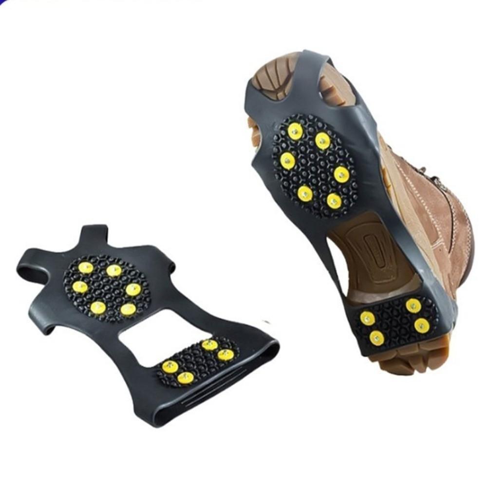 New 10 Teeth Ice Claw Anti-Slip Spike Shoes Crampons Universal Spike Grips Cleats For Shoes