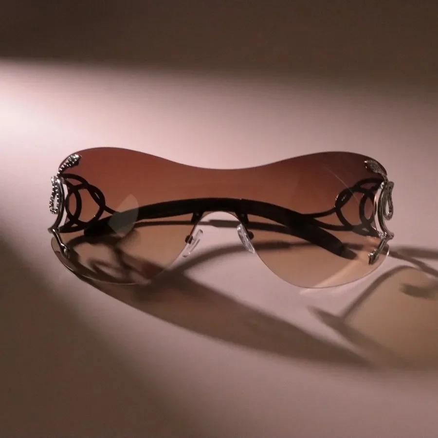 Big Frame Luxury Square Sunglasses Women Men Designer Sun Glasses UV Protection Fashion Mirror Lens