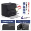 unicorn step deck case shield storage box trading card case trading card leather x (black red)