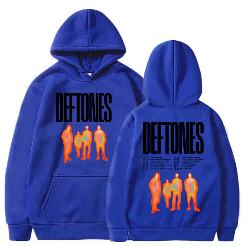 Deftones Tour Printing Hoodies Ropa Hombre Sudaderas Hooded Long Sleeve Men Women Sweatshirts Fashion Unisex Hoodie
