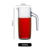 Transparent PC Plastic Decanter Jug with Handle