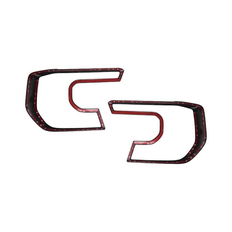 Car Decoration Front Headlight Trim Cover For Ford Ranger Wildtrak T9 Sport XLT Everest -2025 Cars Accessories Upgrade