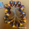 LED Halloween String Lights - Pumpkin, Ghost, and Skull Shaped Decorative Lights for Festive Party Atmosphere
