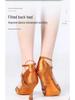 Sansha Women's Ballroom Latin Dance Shoes, Medium High Heel, Soft Sole for Square and Cha-Cha Dancing