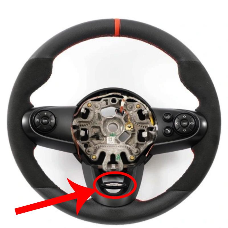 Hand-stitched Suede&leather Full Coverage Car Steering Wheel Cover for Mini Cooper S JCW F54 F55 F56 F57 F60 Countryman