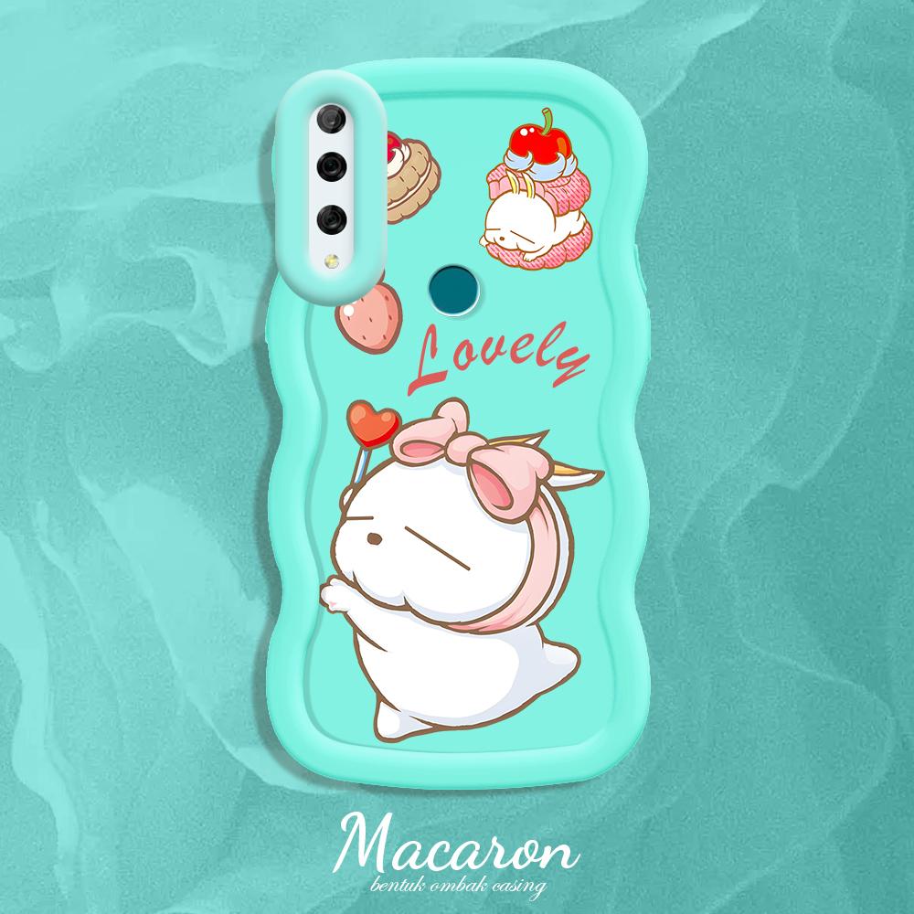 

Окрашенный узор Big Wave Edge Мягкий силиконовый материал Macaron чехол для телефона противоударный защитный резиновый чехол для iPhone Huawei Honor Infinix Tecno Tecno Pova 6 Neo синий