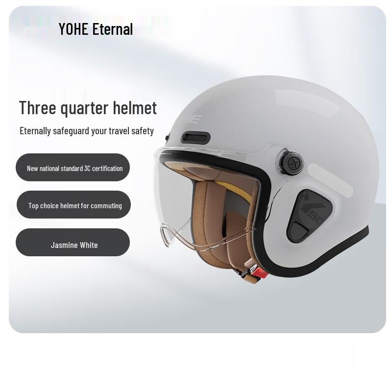 YOHE Y50 Retro Half Helmet