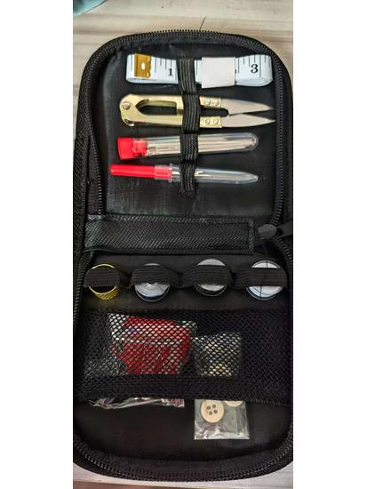 Kit de Costura Doméstico de 10 Peças: Conjunto de Agulha e Linha