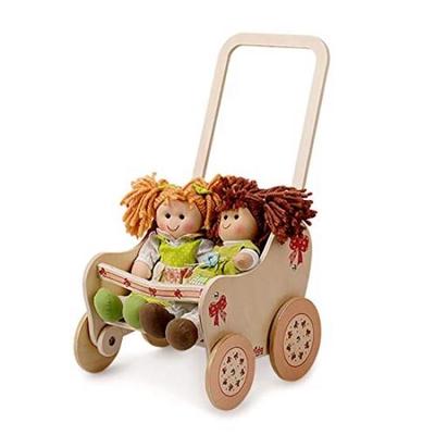 wooden doll stroller