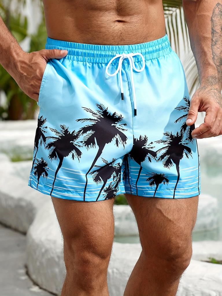 Sommer Strand Stil 3D Gedruckte Lockere Übergröße Schnelltrocknende Shorts