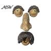 Decorative Tree Faces for Garden Glow?in?the?Dark Face Decor, Funny Old Man Bark Whimsical Forest Art Resin Ornament, Outdoor Halloween
