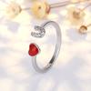 Simple Enamel Butterfly Ring Niche Girlfriend Temperament Star Pentagram Star Personalised Tide Jewelry Ring Retro Finger Ring