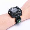 Outdoor Tactical Wrist Light Watch LED Strong Light Flashlight Rechargeable Long-range Multifunctional Waterproof Portable Light
