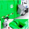 Popelářské auto v měřítku 1/32, tlakově lité, sanitační auto, chlapecké, hračky pro děti, dárky