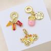 Cute Sweet Wind Boy Girl Balloon Bike Bike Cone Cat Dripping Panjiadora Bracelet Pendant