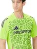 Adidas Generation Predator Training Jersey Slime Short Sleeve Soccer Size Men's JTS92, Semi-Solar (IT4823), T-Shirt, J/XL