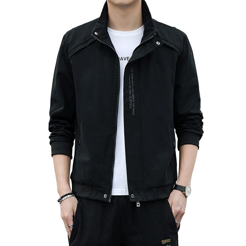 Frühlingsjacke Herren Sport Revers Utility-Jacke