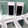 Private Label C D CC DD L M LC LD Matte Black Cashmere Lash Extensions Trays Individual Eyelash Extension Supplies