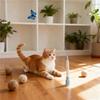 Electric Suction Cup Cat Toy Butterfly Flying Cat Toy Self-Entertaining Cat Toy Long Rod Steel Wire Cat Toy