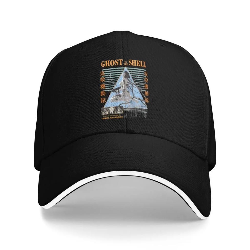 Ghost In The Shell Lehká Čepice Dámské Čepice Pro Unisex Unisex Baseballová Čepice
